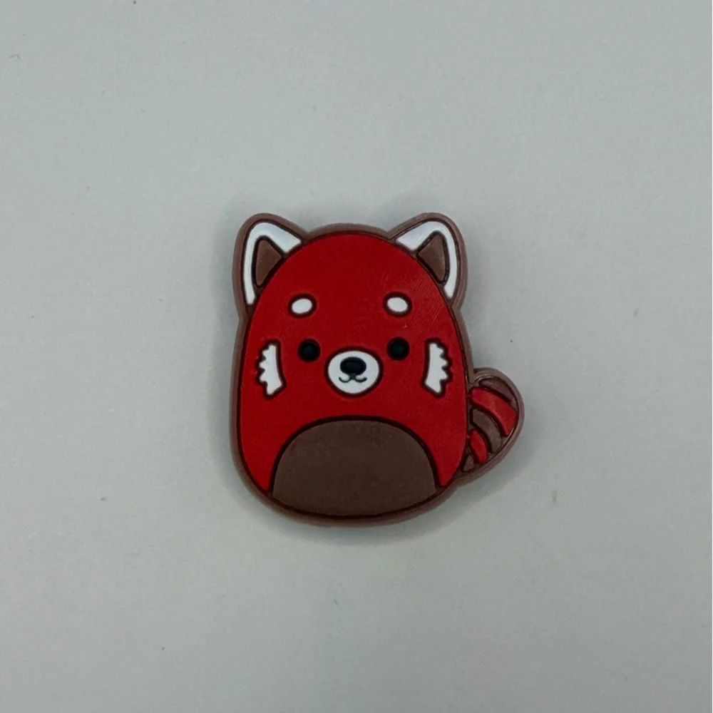 Cici The Red Panda Squishmallow Croc Shoe Charm - Picture 2 of 5